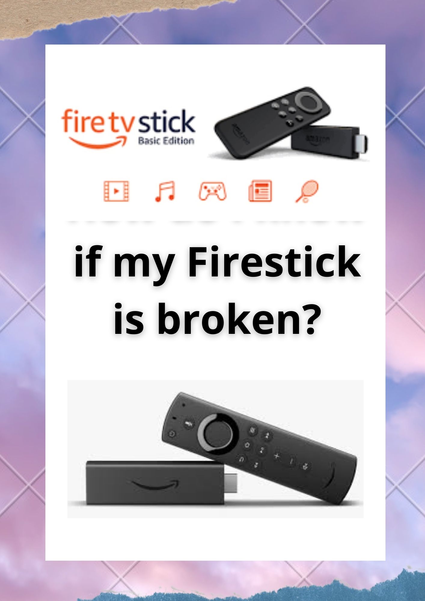 How do I reset my Amazon Fire Stick?